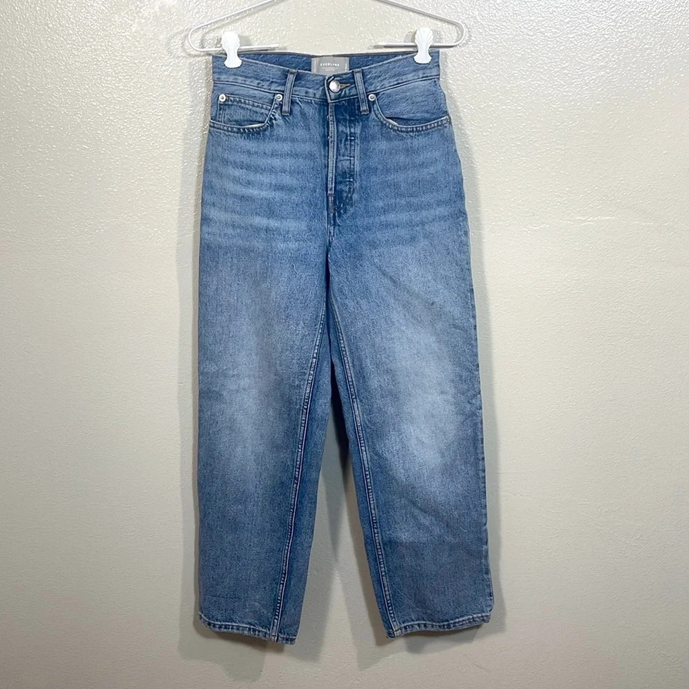 Everlane The ’90s Way-High Jean in Blue  size 24